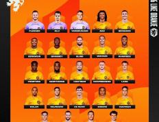 荷兰国家队名单公布，范戴克领衔备战欧洲杯预选赛